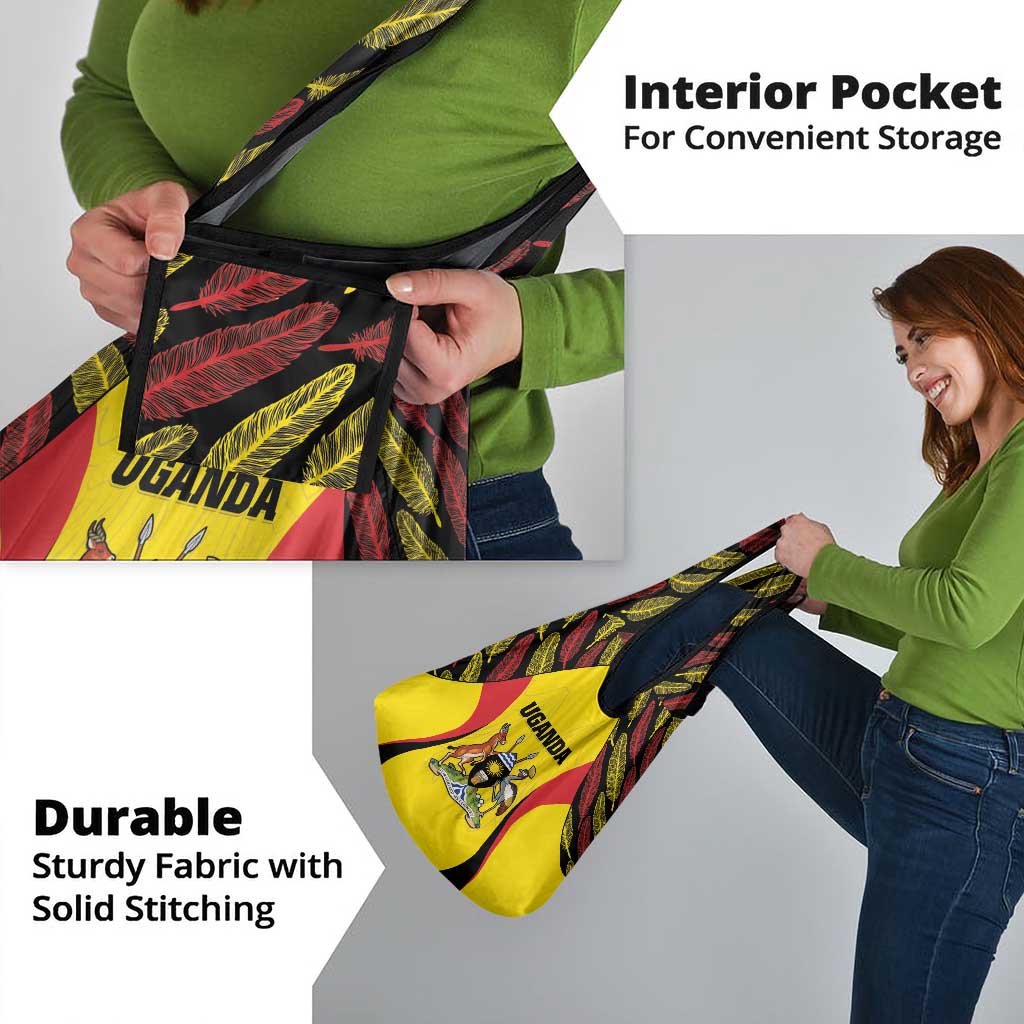 Uganda Cricket Grocery Bag Go Cricket Cranes - Wonder Print Shop