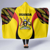 Uganda Cricket Hooded Blanket Go Cricket Cranes - Wonder Print Shop