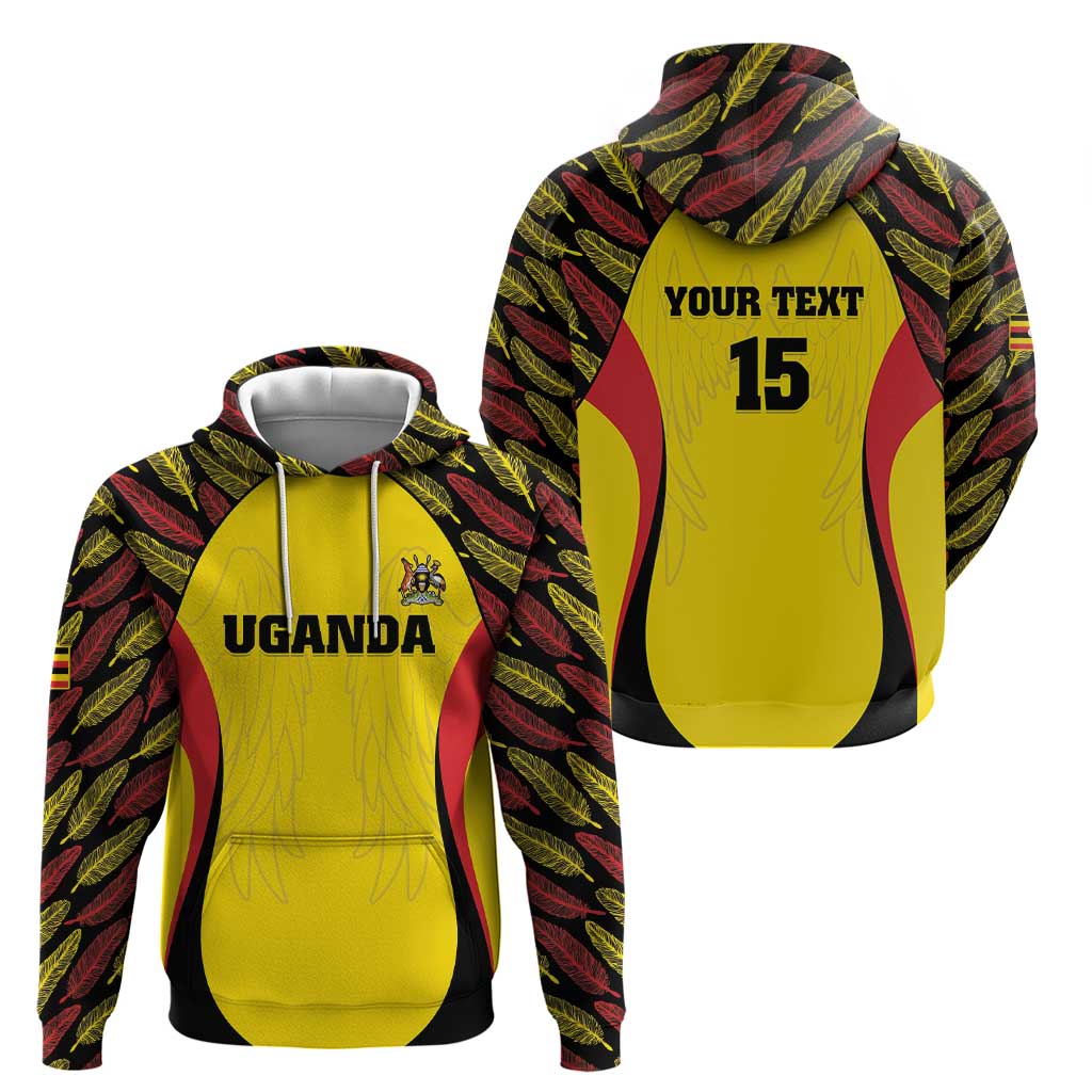 Custom Uganda Cricket Hoodie Go Cricket Cranes - Wonder Print Shop
