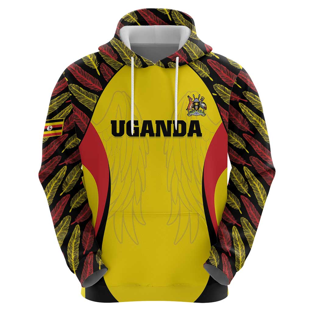 Custom Uganda Cricket Hoodie Go Cricket Cranes - Wonder Print Shop