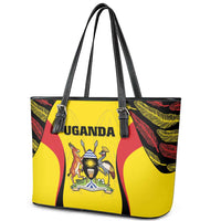 Uganda Cricket Leather Tote Bag Go Cricket Cranes - Wonder Print Shop