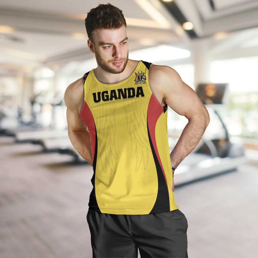 Custom Uganda Cricket Men Tank Top Go Cricket Cranes - Wonder Print Shop