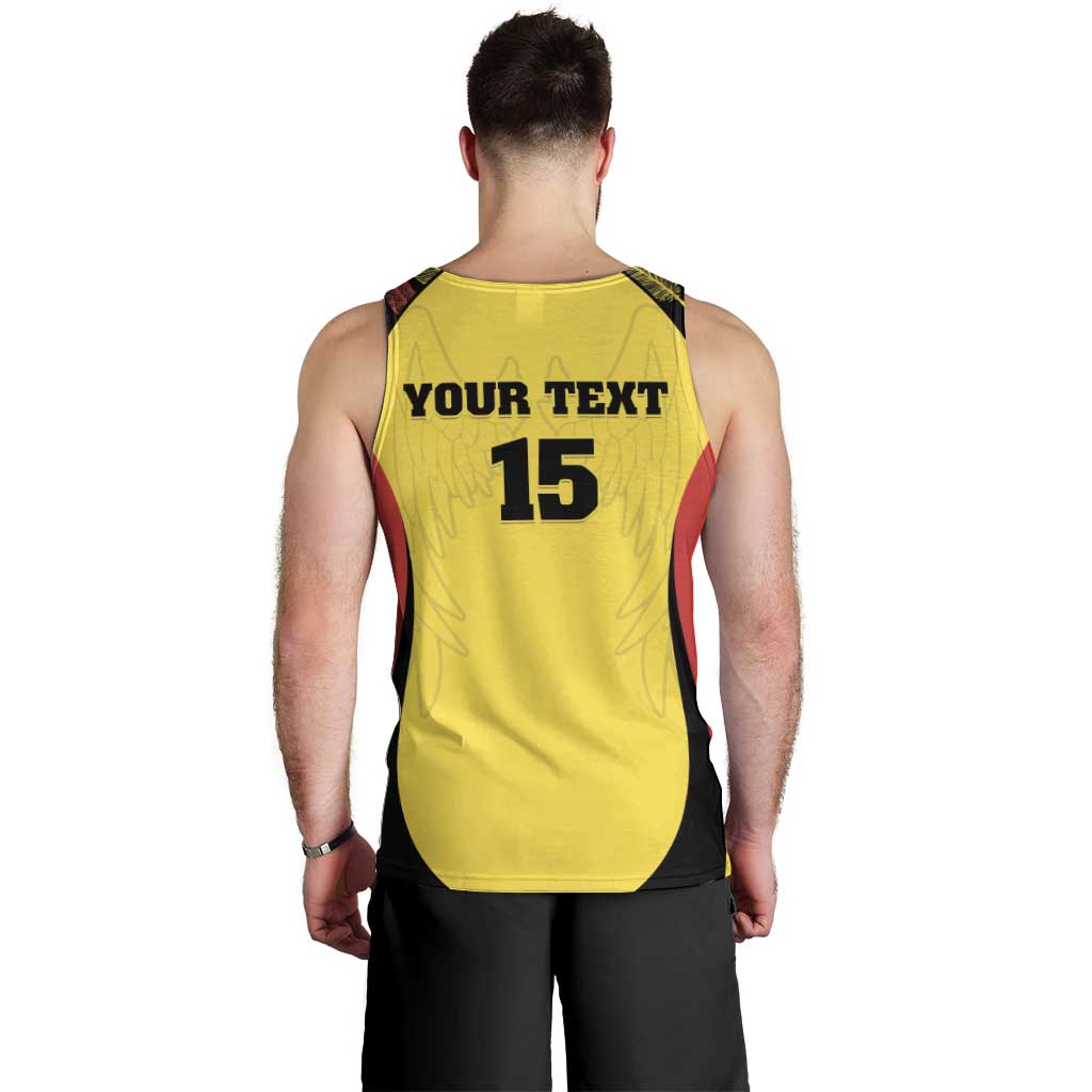 Custom Uganda Cricket Men Tank Top Go Cricket Cranes - Wonder Print Shop