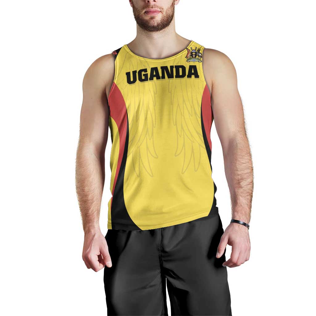 Custom Uganda Cricket Men Tank Top Go Cricket Cranes - Wonder Print Shop