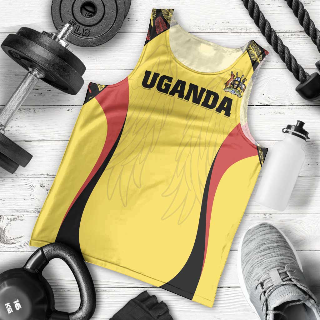 Custom Uganda Cricket Men Tank Top Go Cricket Cranes - Wonder Print Shop