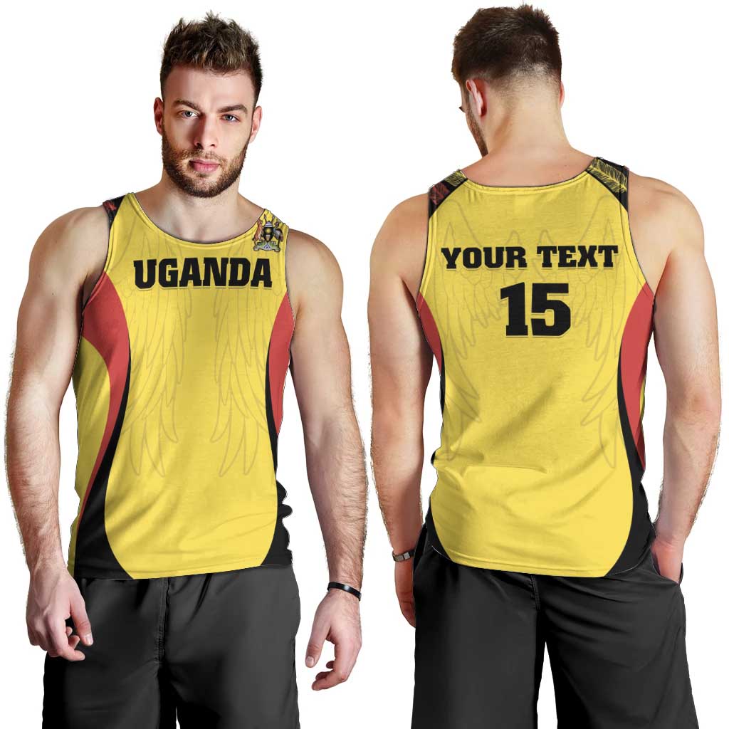 Custom Uganda Cricket Men Tank Top Go Cricket Cranes - Wonder Print Shop