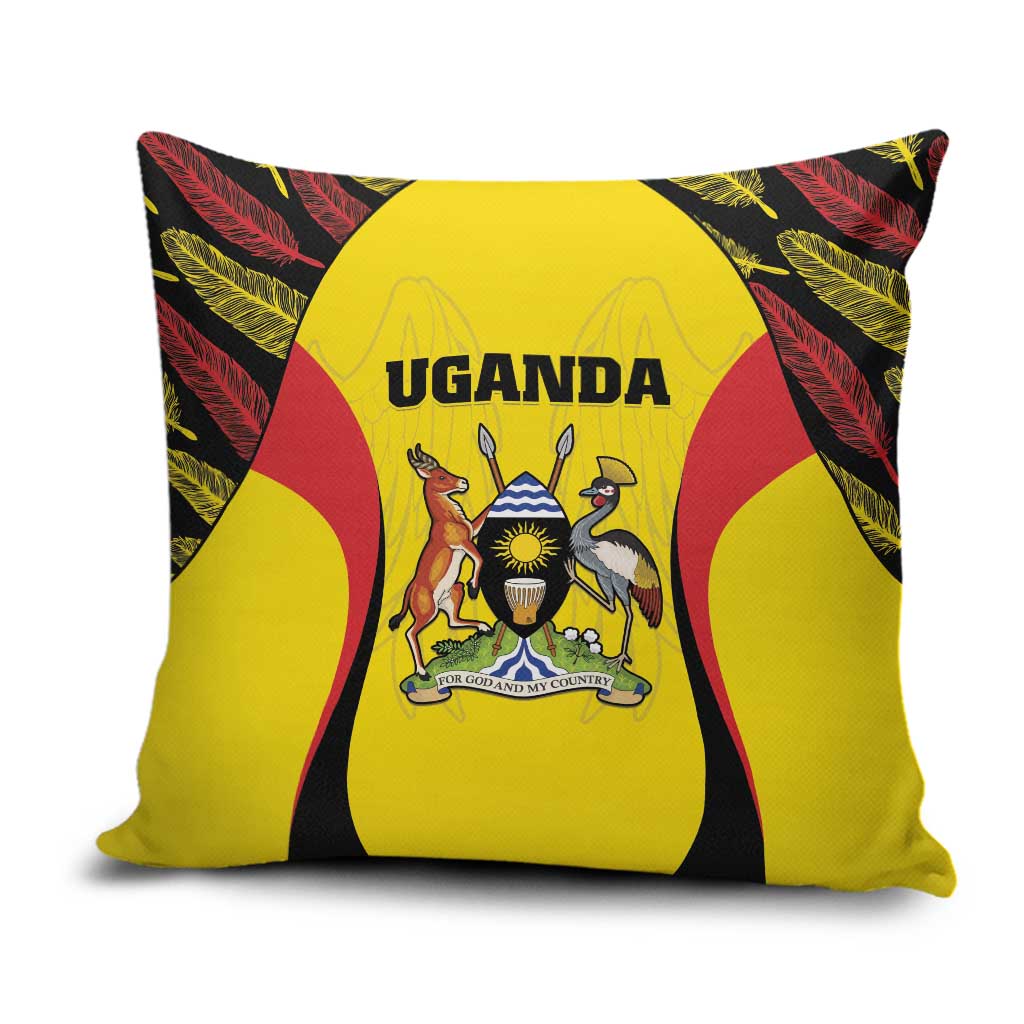 Uganda Cricket Pillow Cover Go Cricket Cranes - Wonder Print Shop