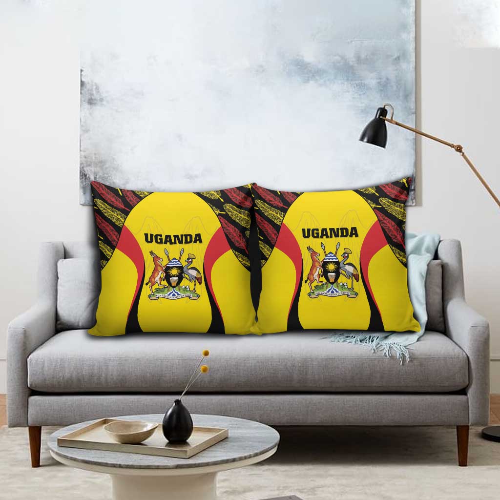 Uganda Cricket Pillow Cover Go Cricket Cranes - Wonder Print Shop