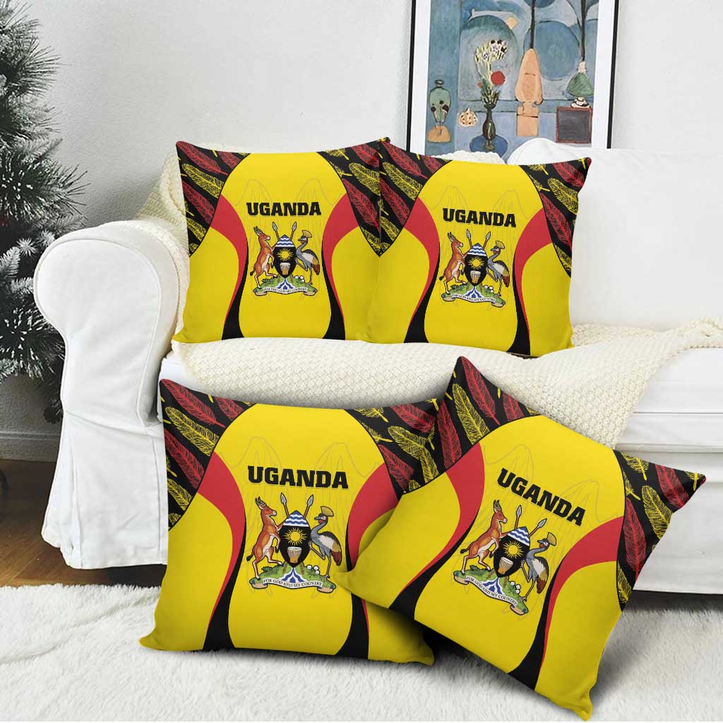 Uganda Cricket Pillow Cover Go Cricket Cranes - Wonder Print Shop