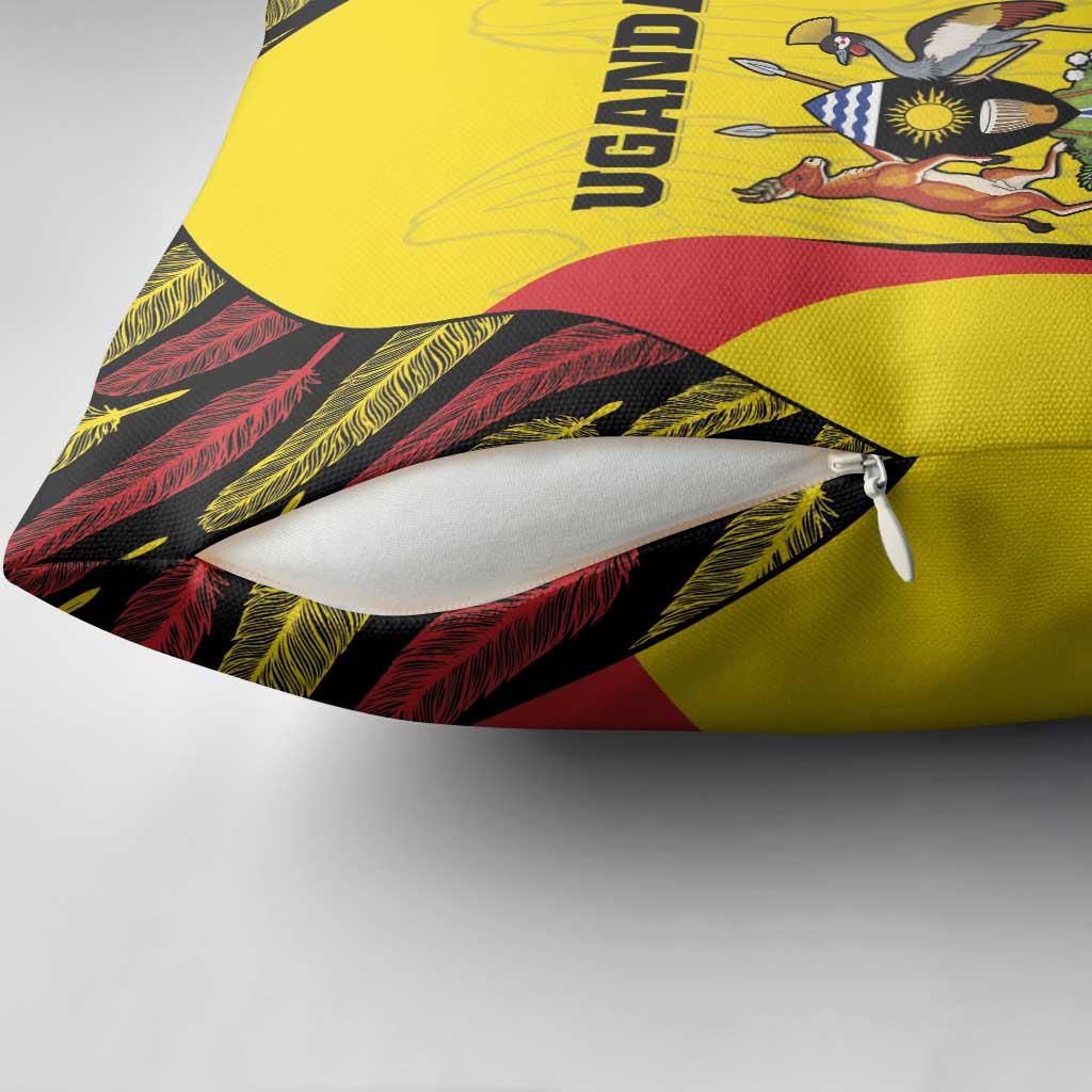 Uganda Cricket Pillow Cover Go Cricket Cranes - Wonder Print Shop