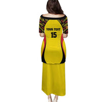 Custom Uganda Cricket Puletasi Go Cricket Cranes - Wonder Print Shop