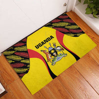 Uganda Cricket Rubber Doormat Go Cricket Cranes - Wonder Print Shop