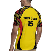 Custom Uganda Cricket Rugby Jersey Go Cricket Cranes - Wonder Print Shop