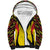 Custom Uganda Cricket Sherpa Hoodie Go Cricket Cranes - Wonder Print Shop
