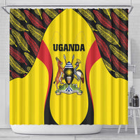 Uganda Cricket Shower Curtain Go Cricket Cranes - Wonder Print Shop