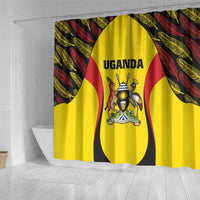 Uganda Cricket Shower Curtain Go Cricket Cranes - Wonder Print Shop