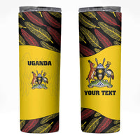 Custom Uganda Cricket Skinny Tumbler Go Cricket Cranes - Wonder Print Shop