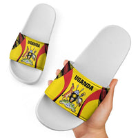 Uganda Cricket Slide Sandals Go Cricket Cranes - Wonder Print Shop