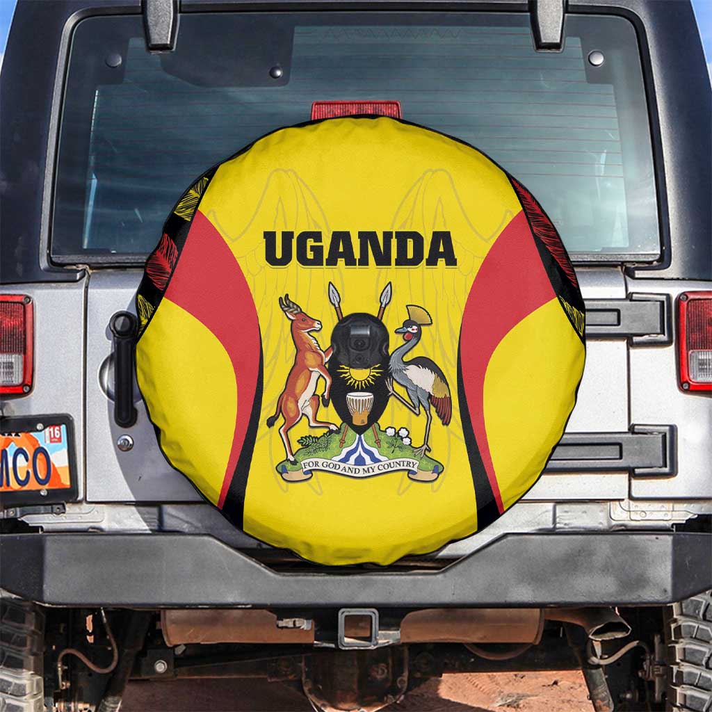 Uganda Cricket Spare Tire Cover Go Cricket Cranes - Wonder Print Shop