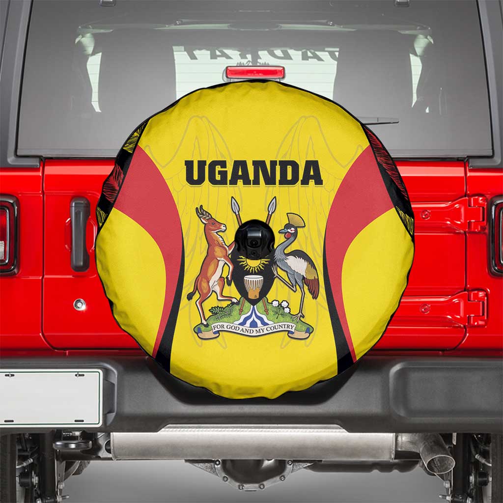 Uganda Cricket Spare Tire Cover Go Cricket Cranes - Wonder Print Shop