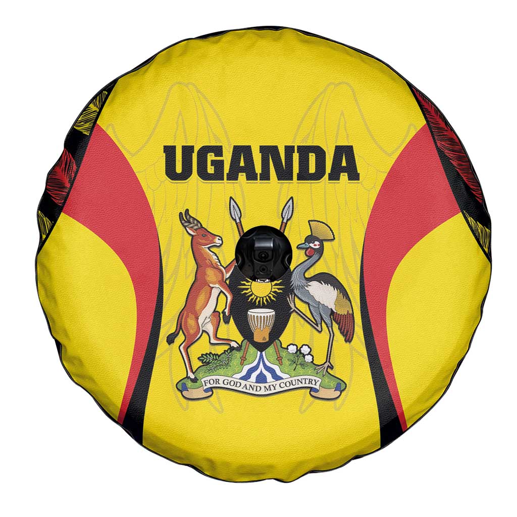 Uganda Cricket Spare Tire Cover Go Cricket Cranes - Wonder Print Shop