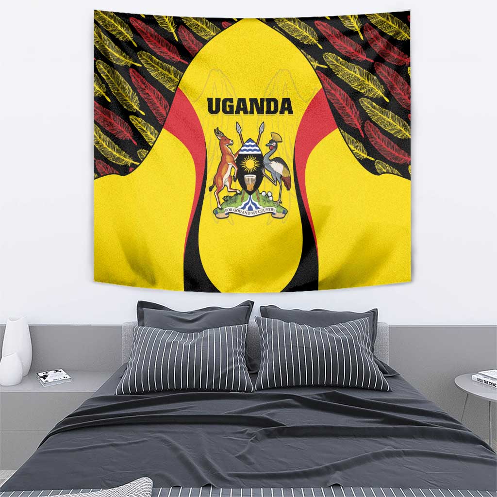 Uganda Cricket Tapestry Go Cricket Cranes - Wonder Print Shop