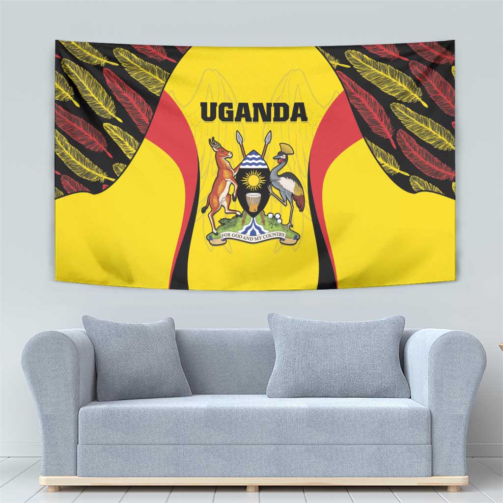 Uganda Cricket Tapestry Go Cricket Cranes - Wonder Print Shop