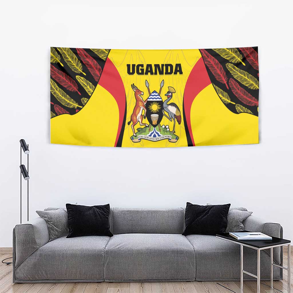 Uganda Cricket Tapestry Go Cricket Cranes - Wonder Print Shop