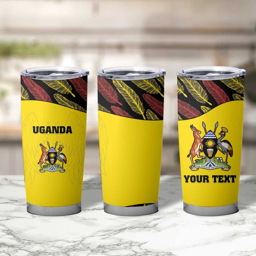 Custom Uganda Cricket Tumbler Cup Go Cricket Cranes - Wonder Print Shop