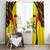 Uganda Cricket Window Curtain Go Cricket Cranes - Wonder Print Shop