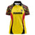 Custom Uganda Cricket Women Polo Shirt Go Cricket Cranes - Wonder Print Shop