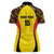Custom Uganda Cricket Women Polo Shirt Go Cricket Cranes - Wonder Print Shop