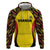 Custom Uganda Cricket Zip Hoodie Go Cricket Cranes - Wonder Print Shop
