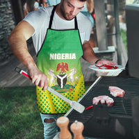 Nigeria Cricket Apron Come On Yellow Greens - Wonder Print Shop