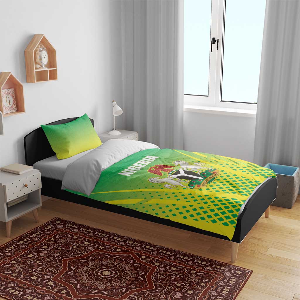 Nigeria Cricket Bedding Set Come On Yellow Greens - Wonder Print Shop