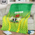 Nigeria Cricket Blanket Come On Yellow Greens - Wonder Print Shop