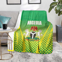 Nigeria Cricket Blanket Come On Yellow Greens - Wonder Print Shop