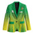 Custom Nigeria Cricket Blazer Come On Yellow Greens - Wonder Print Shop