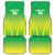 Nigeria Cricket Car Mats Come On Yellow Greens - Wonder Print Shop