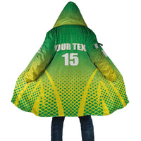 Custom Nigeria Cricket Cloak Come On Yellow Greens - Wonder Print Shop