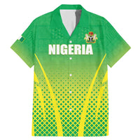 Custom Nigeria Cricket Family Matching Mermaid Dress and Hawaiian Shirt Come On Yellow Greens - Wonder Print Shop