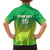 Custom Nigeria Cricket Family Matching Puletasi and Hawaiian Shirt Come On Yellow Greens - Wonder Print Shop