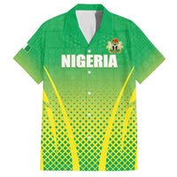 Custom Nigeria Cricket Family Matching Tank Maxi Dress and Hawaiian Shirt Come On Yellow Greens - Wonder Print Shop