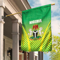 Nigeria Cricket Garden Flag Come On Yellow Greens - Wonder Print Shop