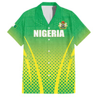 Custom Nigeria Cricket Hawaiian Shirt Come On Yellow Greens - Wonder Print Shop