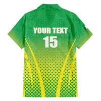 Custom Nigeria Cricket Hawaiian Shirt Come On Yellow Greens - Wonder Print Shop