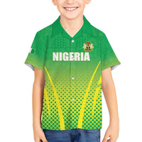 Custom Nigeria Cricket Hawaiian Shirt Come On Yellow Greens - Wonder Print Shop