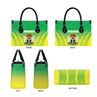 Nigeria Cricket Leather Bag Come On Yellow Greens - Wonder Print Shop