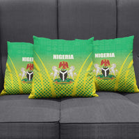 Nigeria Cricket Pillow Cover Come On Yellow Greens - Wonder Print Shop