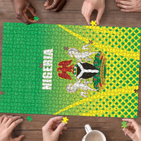 Nigeria Cricket Puzzle Come On Yellow Greens - Wonder Print Shop